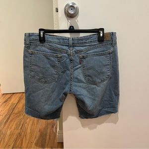 Levi’s 518 Blue Denim Mid Length Shorts
